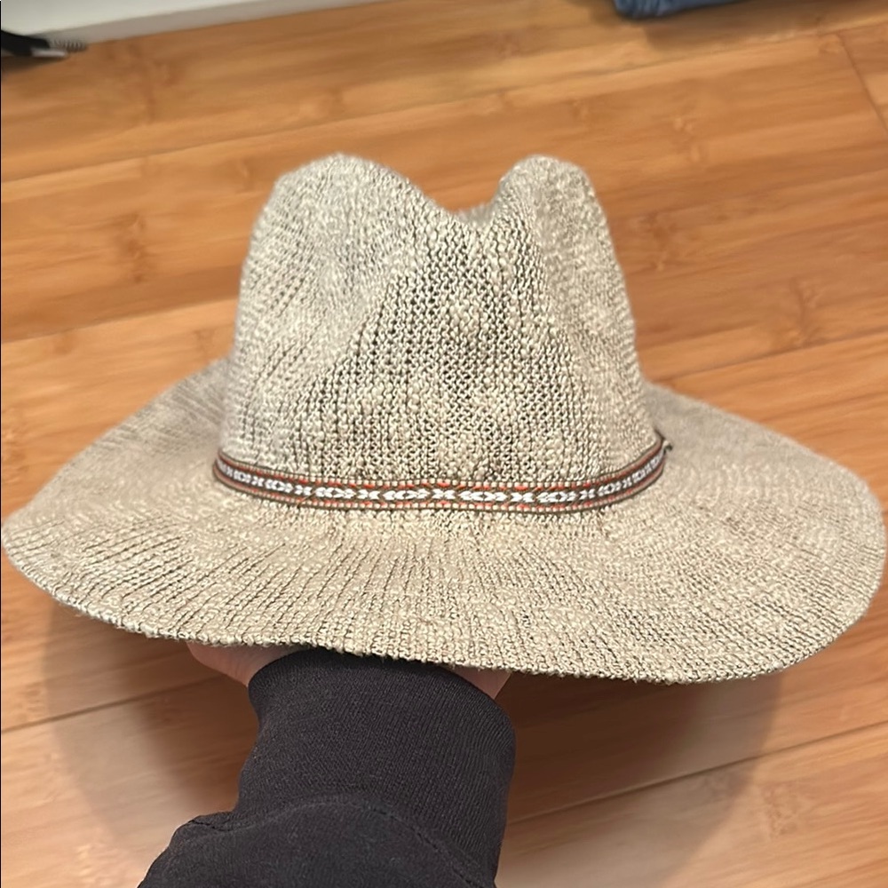 Carve Designs Beige Wide-Brim Hat